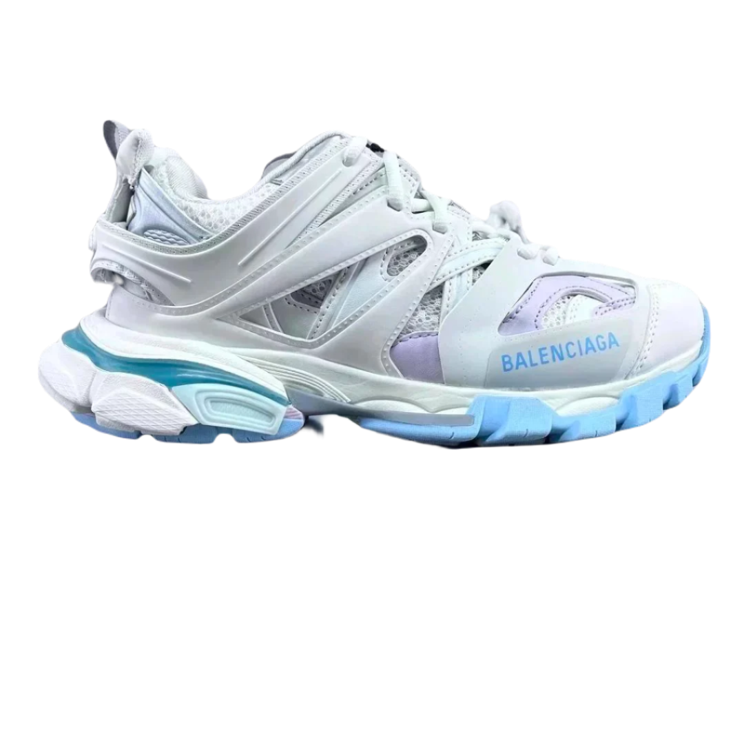 BA track white blue